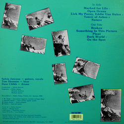 Sylvia Juncosa - Nature - Back Cover